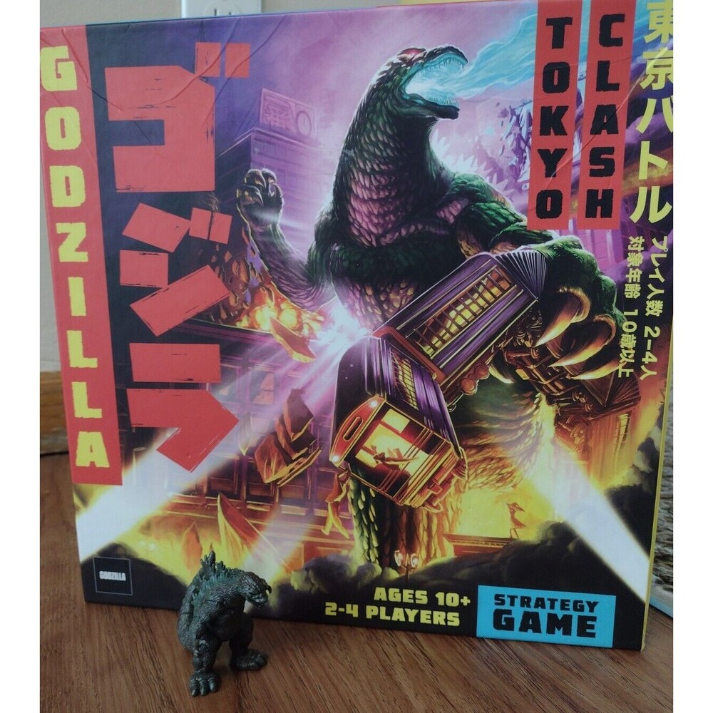 Godzilla Tokyo Clash Strategy Board Game - Complete